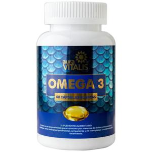 Omega 3 Aura Vitalis 60 Cápsulas Blandas