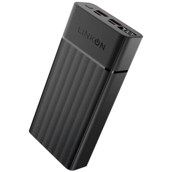 Bateria Externa Cargador Portatil Linkon Power Bank 20000mah Negro