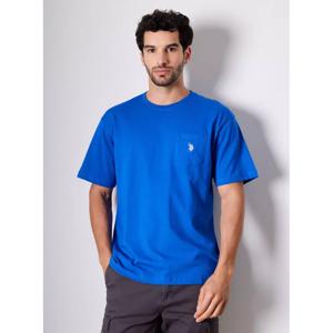 Polera Manga Corta Jersey Con Bolsillo Y Logo US Polo Assn