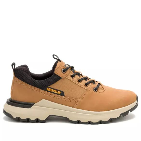 Zapatilla Urbana Cuero Colorado Sneaker Lo Hombre Caterpillar
