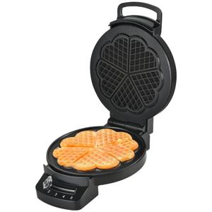 Máquina Para Hacer Waffle Corazón Bwc078 Blanik