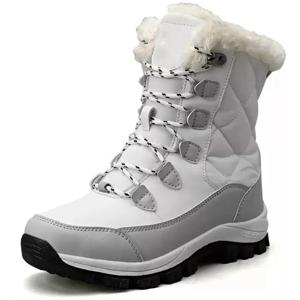 Botín Térmico Impermeable Forrado Con Chiporro Mujer - Nieve