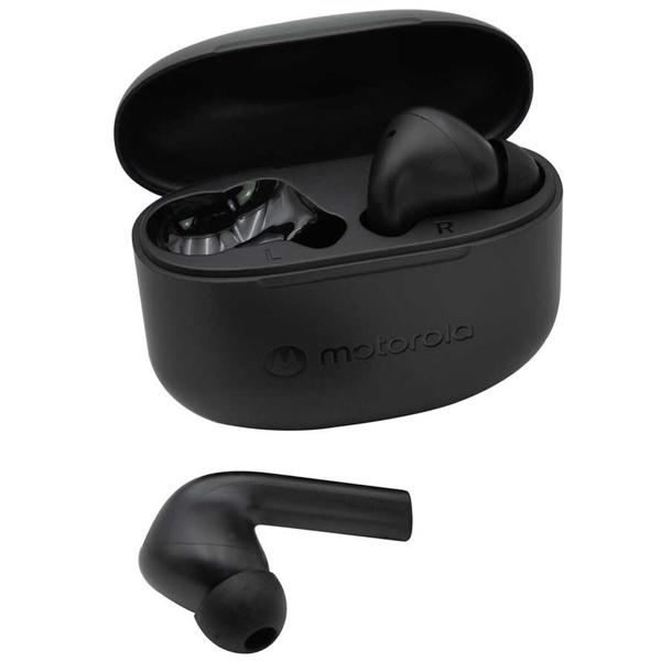 Audífonos Bluetooth Motorola Motobuds 065 Negros