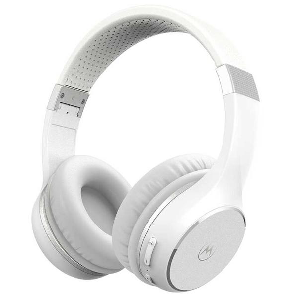 Audífonos Bluetooth Over Ear Motorola XT220 Blancos