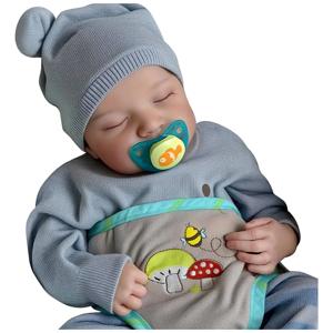 Muñeca De Bebé Reborn Levi De 49cm Recién Regalo Para Niñas