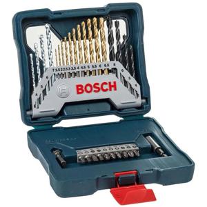 Kit De Brocas Y Puntas De Titanio Bosch X-line 30 Unidades