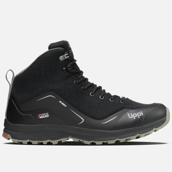 Botín Hombre Light Rock Mid Eco Negro Lippi I25