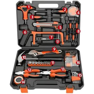 Set Herramientas 105 Piezas 17 Tipos Con Caja By Lubabycas