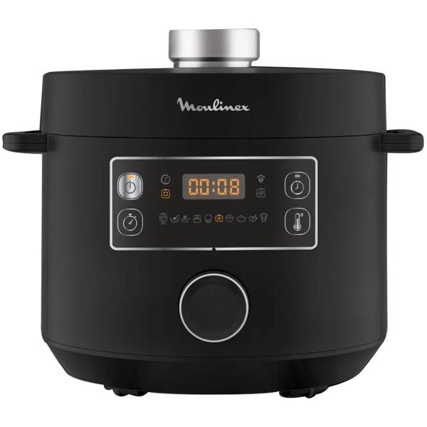 Olla Multifunción Turbo Cuisine 5l Color Negro Moulinex