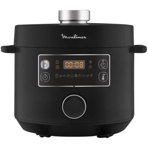 Olla Multifunción Turbo Cuisine 5l Color Negro Moulinex