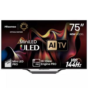 Mini LED Smart TV 75" 4K UHD 75U7N Hisense