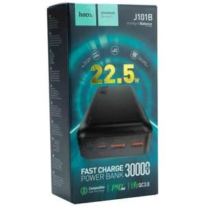 Power Bank Hoco J101b 30.000 Mah 22.5w Fast Charge Color Negro