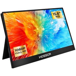 Monitor Notebook Portátil Gaming 15.6 Hosser Fhd Parlante Color Negro