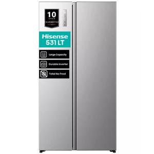 Refrigerador Side by Side No Frost 531 Litros RS3P558NECF Hisense