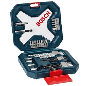 Kit De Brocas Y Puntas X-line De Acero X34 Unidades Bosch