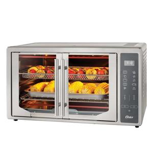 Horno Digital con Freidora de Aire 42L y Puertas Francesas Oster