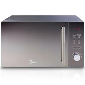 Microondas Digital 20 Litros Mirror Plus 20 Gris Midea