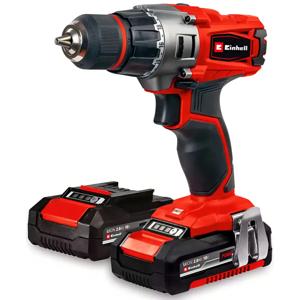 Taladro Atornillador Inalámbrico Einhell Te-cd 18/2 + Cargador y 2 Baterías 2ah