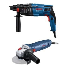Martillo Perforador Gbh 220 + Esmeril Gws 700 bosch