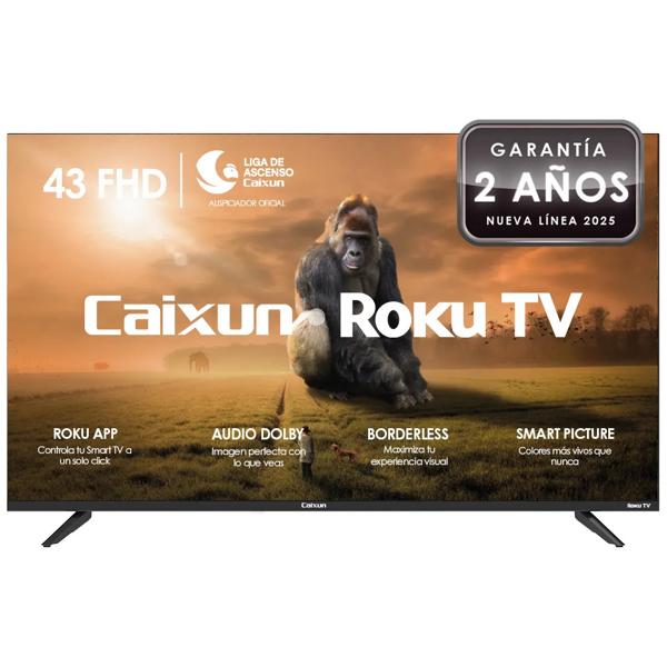 Smart TV Caixun LED 43" FHD Roku TV C43V1FR