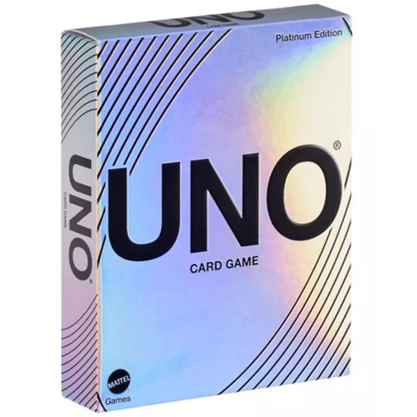 Juego de Cartas UNO Platinum Mattel