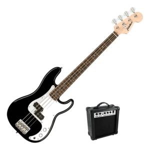 Bajo Eléctrico Harris Negro + Amplificador 20w
