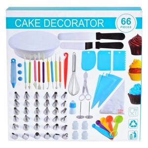 Set Repostería Plato Giratorio Pastelería Decoración 66 Pcs