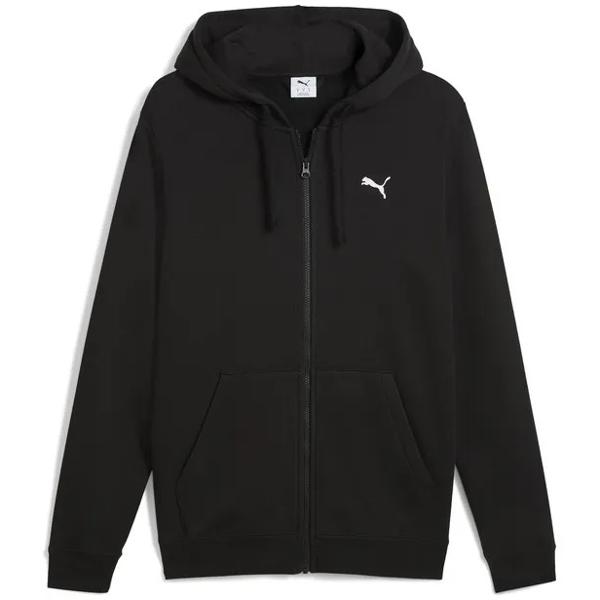 Poleron Puma Ess Full-zip Hoodie Fl Negro Hombre