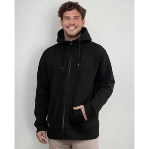 Polerón Con Capucha Y Cierre Ykk Interior Polar Sherpa Algodón Orgánico Puelo De Lenga