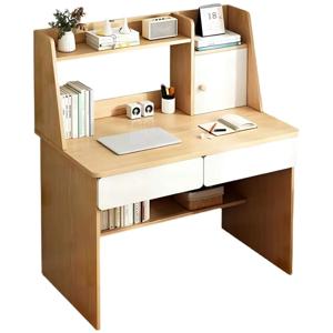 Escritorio Con Estanteria 80*110cm Cajón Gabinete Oficina