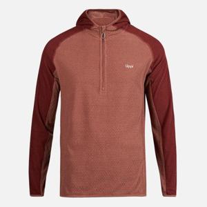 Poleron Hombre Jacaranda Nano-f 1/4 Zip Terracota Lippi