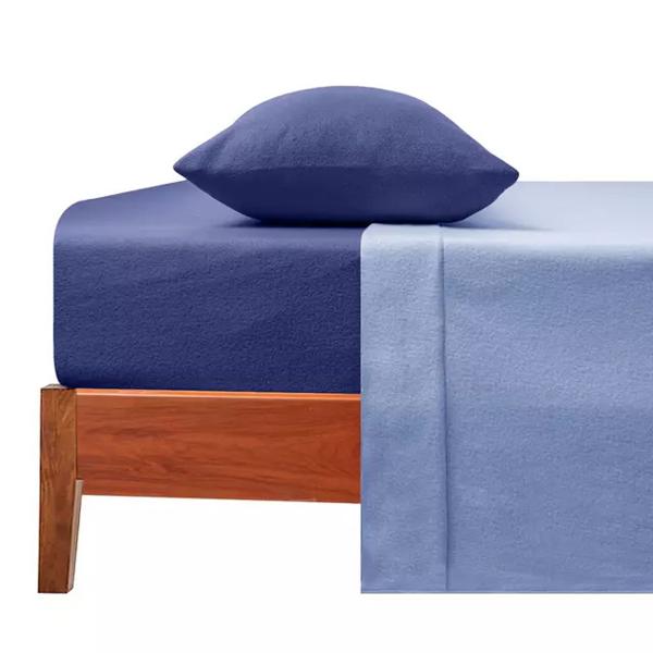 Sábanas 1 Plaza Polar Bicolor Stylo