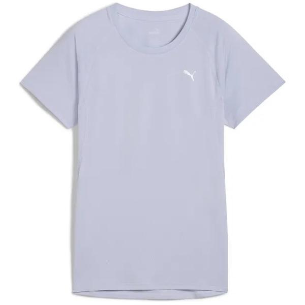 Polera Puma W Run Velocity Tee (poly) Gris Mujer