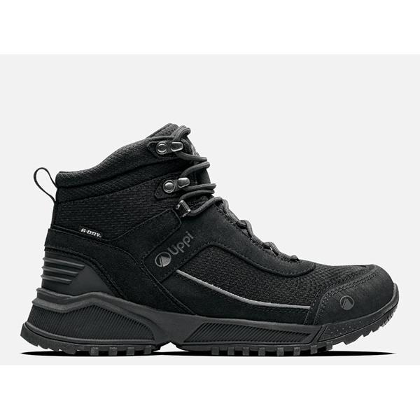 Botines Hombre Lippi Trekking Y Montañismo Negro Hiking Hill Hiker