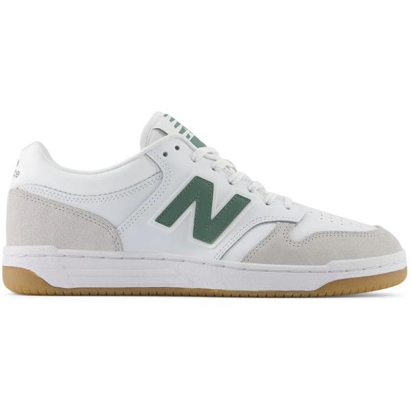 Zapatillas Urbanas Hombre New Balance 480 Blanca/verde