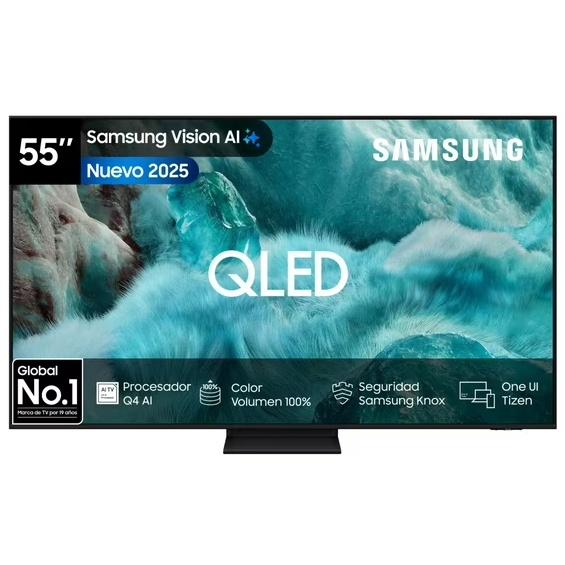 Televisor 55" QLED 4K UHD Q7F5 Vision IA Smart TV Samsung