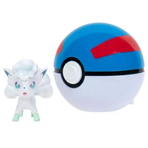 Figura de Acción Vulpix de Alola con Pokebola