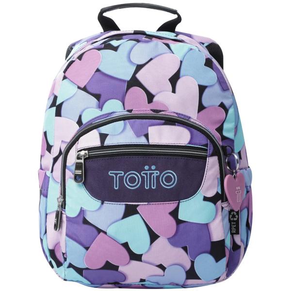 Mochila Urbana Notebook Escolar Totto Classic Tempera Niña