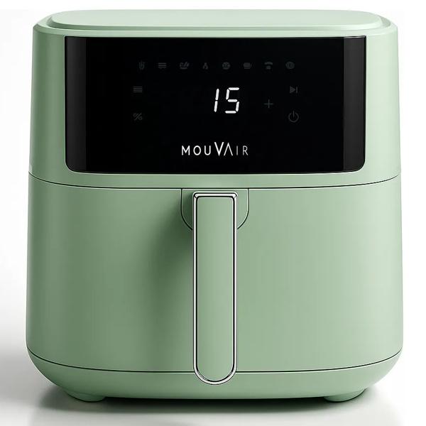 Freidora De Aire Mouvair Fry 6 L Color Verde Color Verde Claro