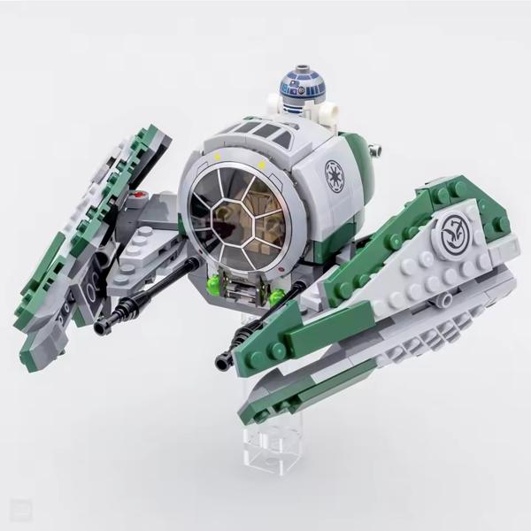 Yoda's Space Jedi Starfighter Bloques de Construcción 253 Uds