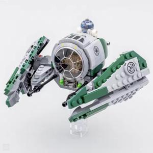 Yoda's Space Jedi Starfighter Bloques de Construcción 253 Uds
