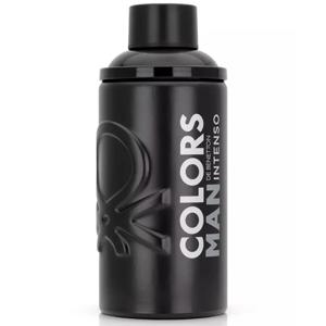 Set Perfume Colors Man Black Intense EDT Hombre 200 ml Benetton