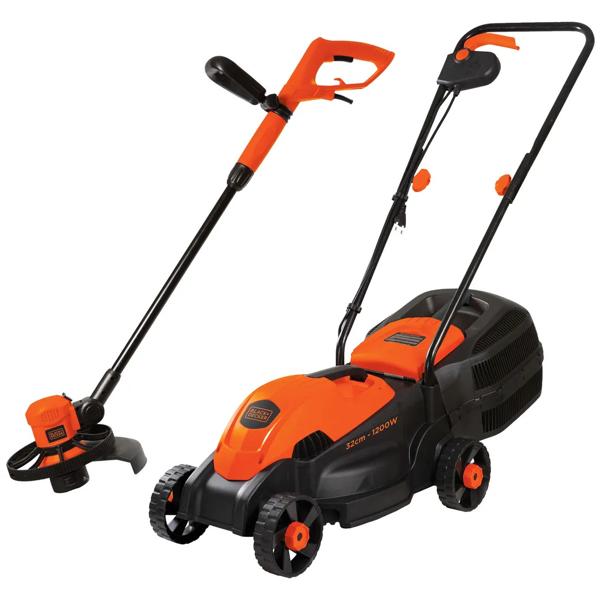 Cortadora De Pasto + Orilladora Black+decker Gr1000-gl600n