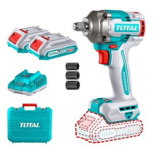 Llave Impacto Brushless 1/2 400nm + 2 Bat 2a + Carg Total Color Turquesa Frecuencia 50/60Hz