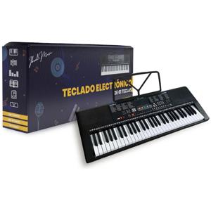 Teclado Musical Ibrah Ib 2800 61 Teclas Negro