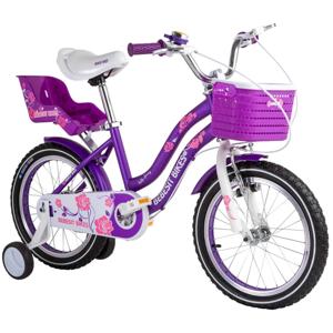 Bicicleta Queen Aro 16 Morada Color Morado