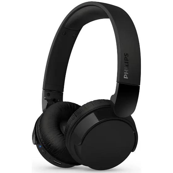 Audífonos Inalámbricos Philips Bluetooth Negro Tah4209 Hasta 55 Horas