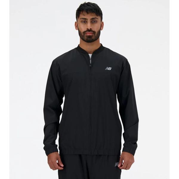 Chaqueta Lifestyle Hombre New Balance Stretch Bomber Negra