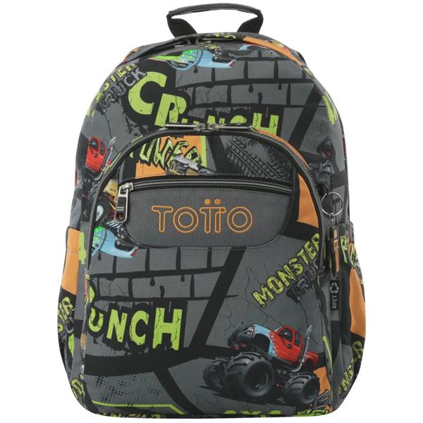 Mochila Urbana Notebook Escolar Totto Classic Acuarela Niño