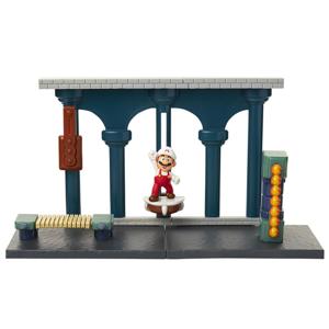 Set Figura de Colección Playset Nintendo 2,5" Lava Castle